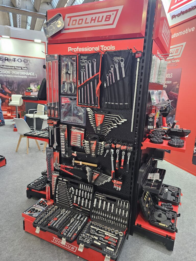 Outillage d&rsquo;atelier pr&eacute;sent&eacute; au salon Automechanika Francfort 2026