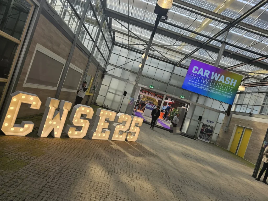 Entr&eacute;e du Car Wash Show Europe Amsterdam 2025