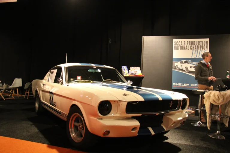 V&eacute;hicule ou d&eacute;tail photographi&eacute; lors de notre visite de Classic Expo Waregem 2023
