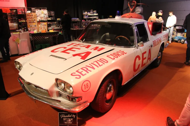 V&eacute;hicule ou d&eacute;tail photographi&eacute; lors de notre visite de Classic Expo Waregem 2023