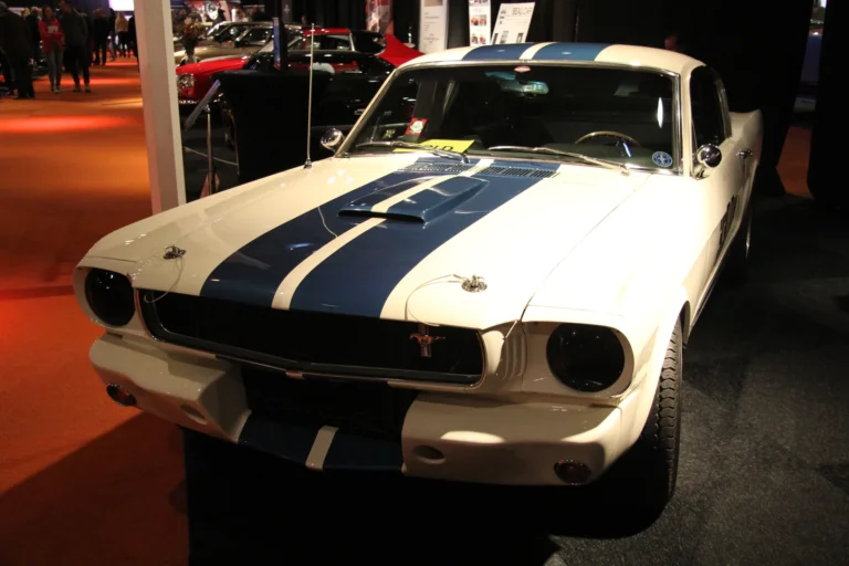 V&eacute;hicule ou d&eacute;tail photographi&eacute; lors de notre visite de Classic Expo Waregem 2023