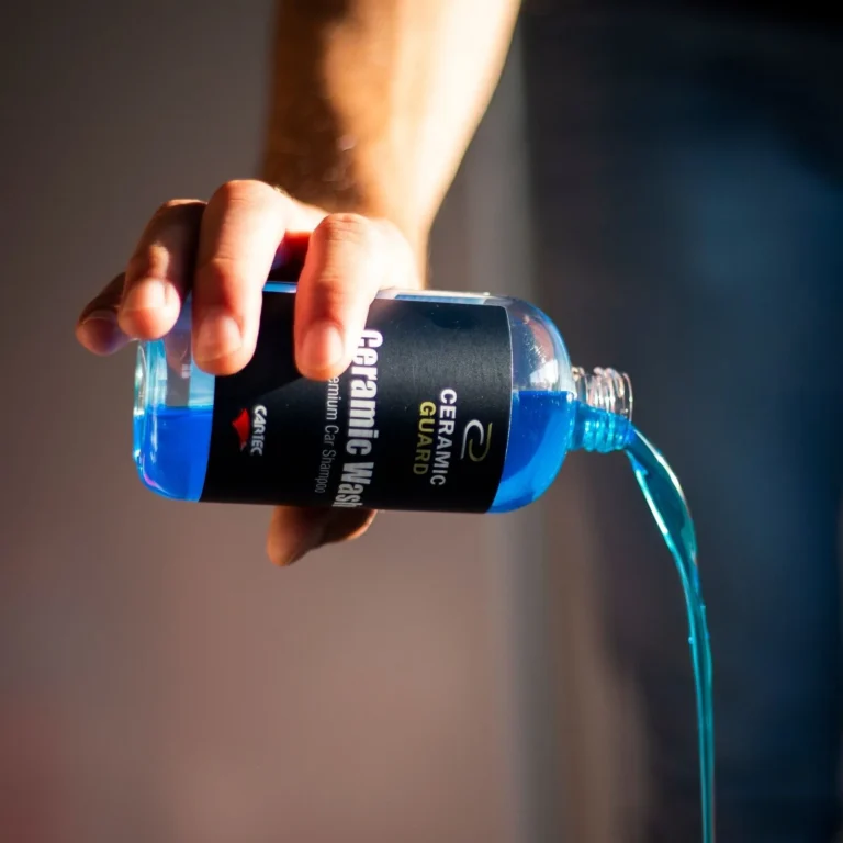Produit et application d’entretien de la gamme Cartec Ceramic Guard