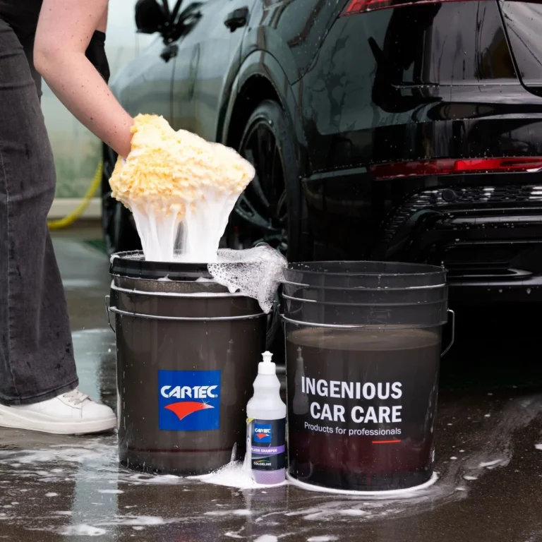 Produits et applications de nettoyage automobile Cartec Colorline