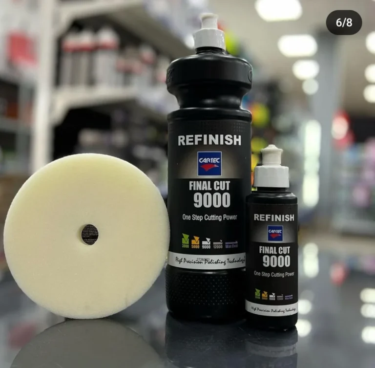 Produits Cartec Refinish, pads et accessoires de polissage professionnel