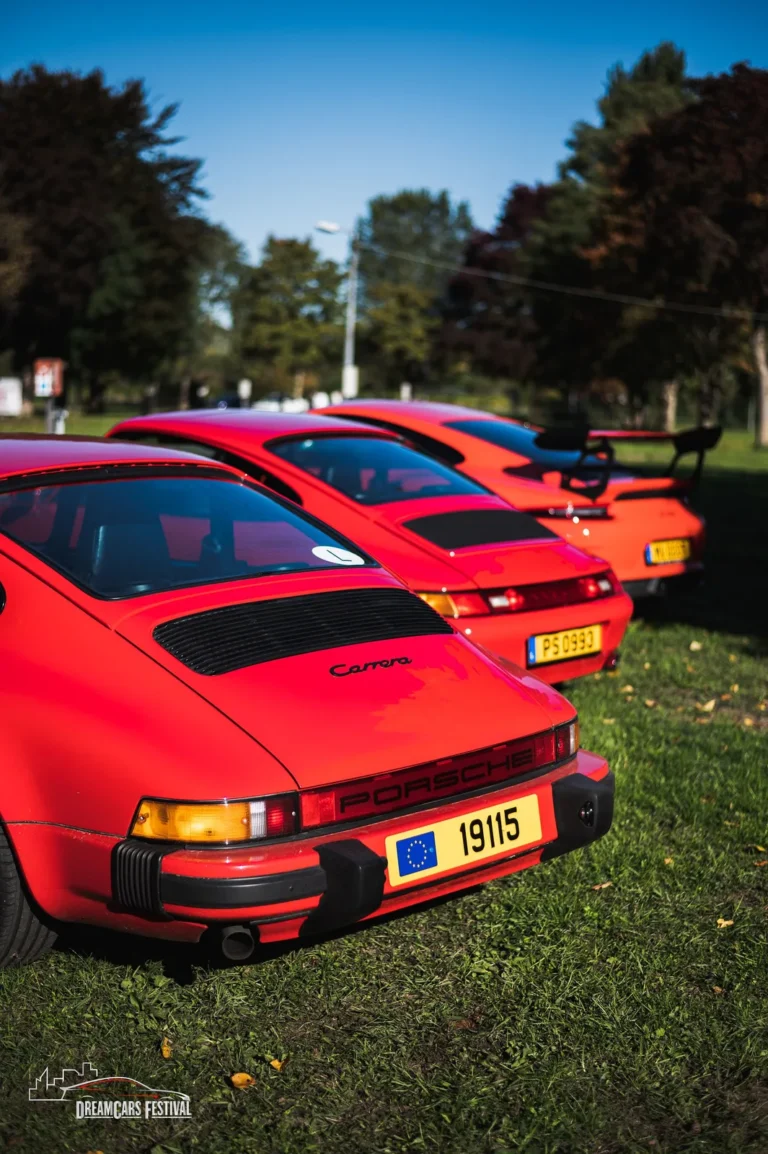 Voitures exposées au Dream Car Festival au Luxembourg