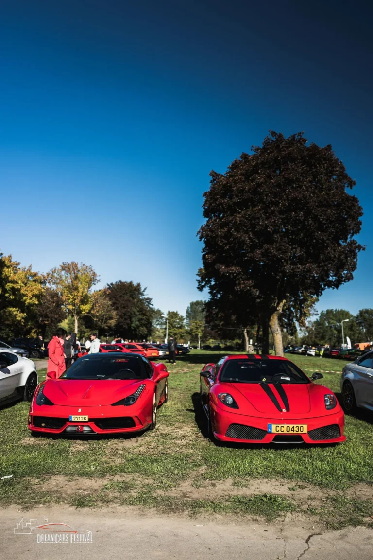 Voitures exposées au Dream Car Festival au Luxembourg
