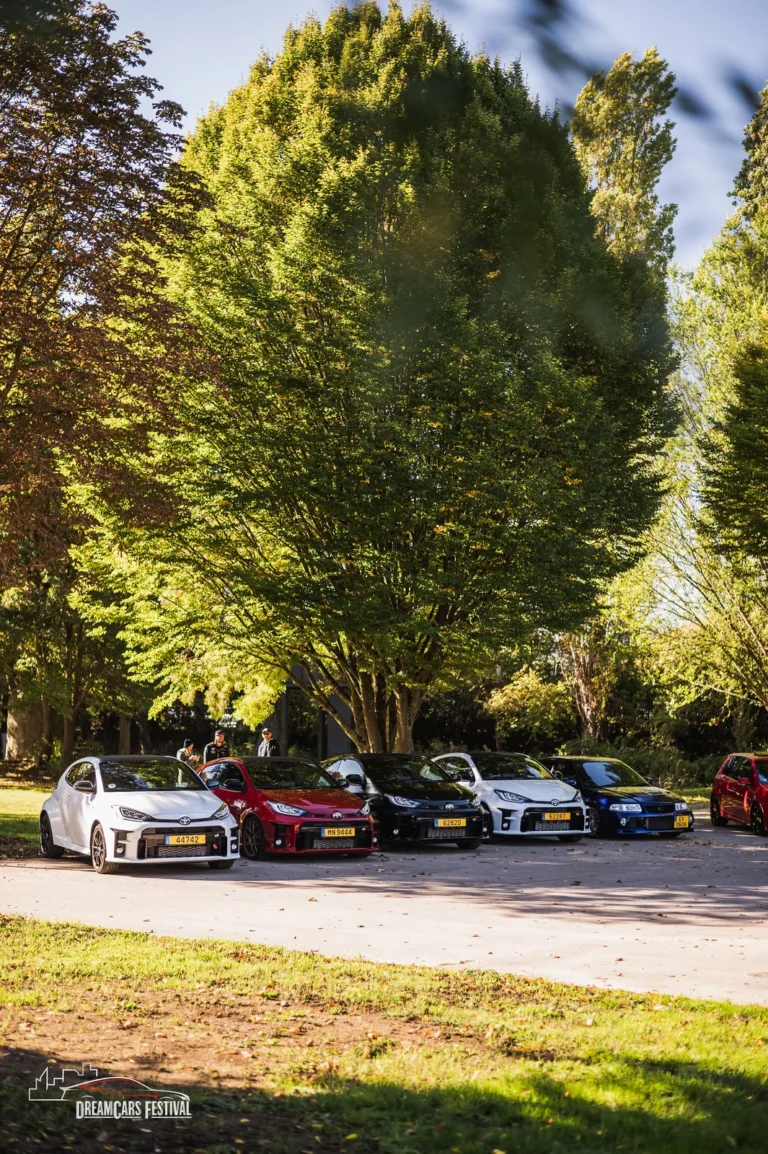 Voitures exposées au Dream Car Festival au Luxembourg