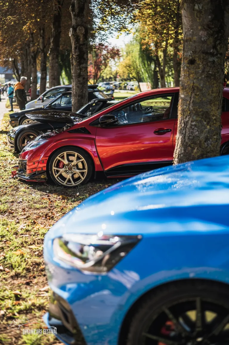 Voitures exposées au Dream Car Festival au Luxembourg