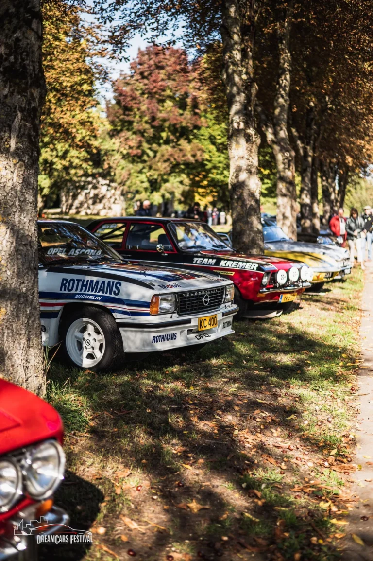 Voitures exposées au Dream Car Festival au Luxembourg