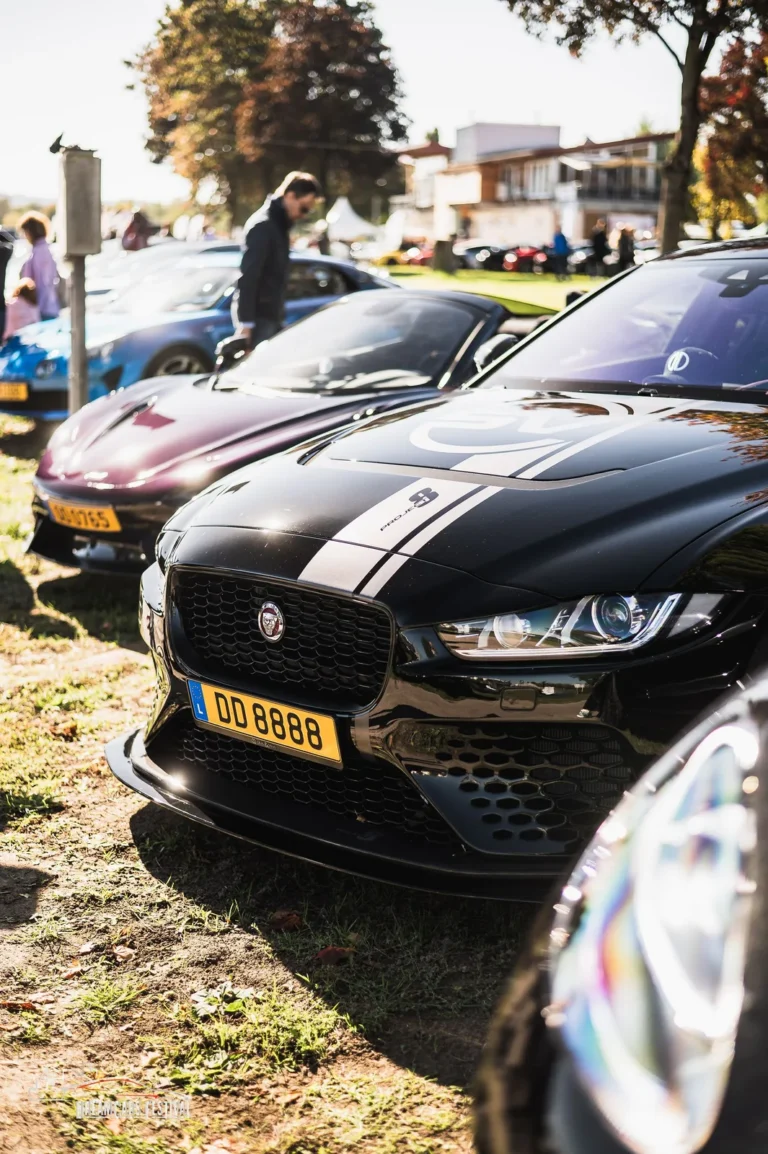 Voitures exposées au Dream Car Festival au Luxembourg