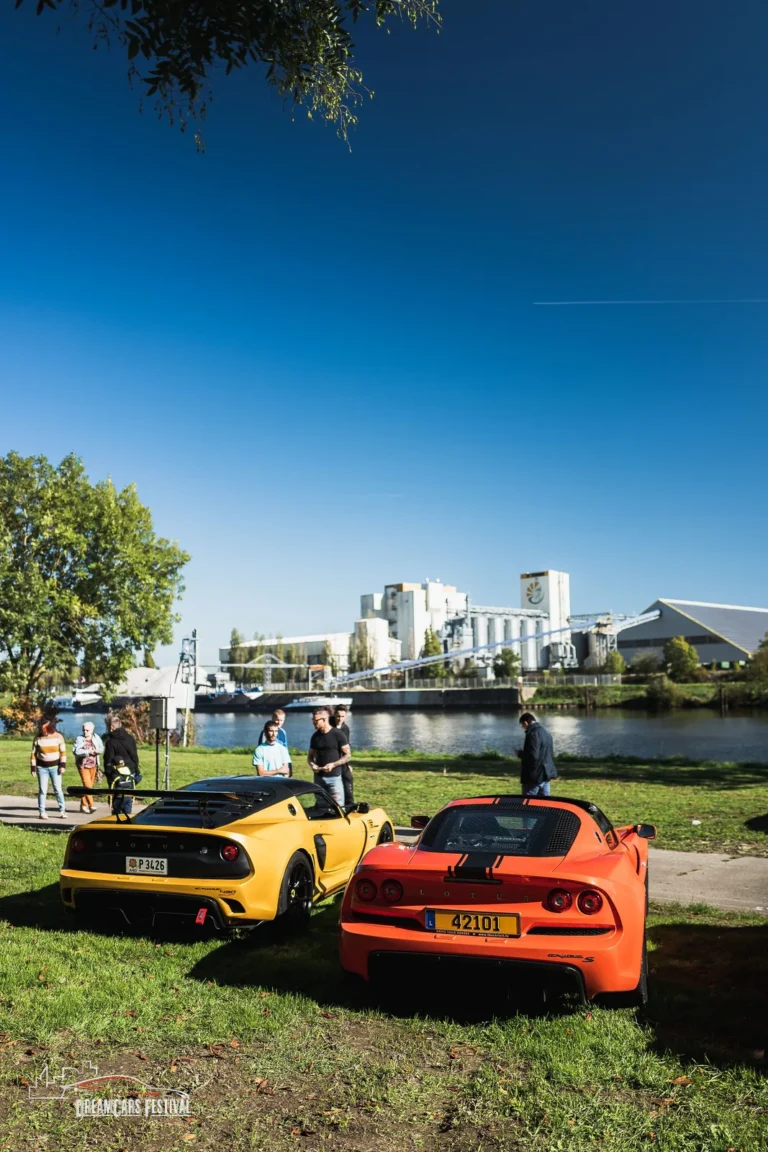 Voitures exposées au Dream Car Festival au Luxembourg