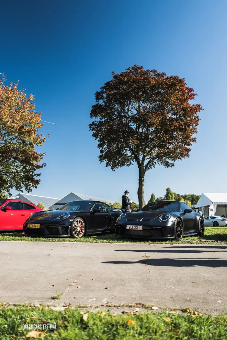 Voitures exposées au Dream Car Festival au Luxembourg