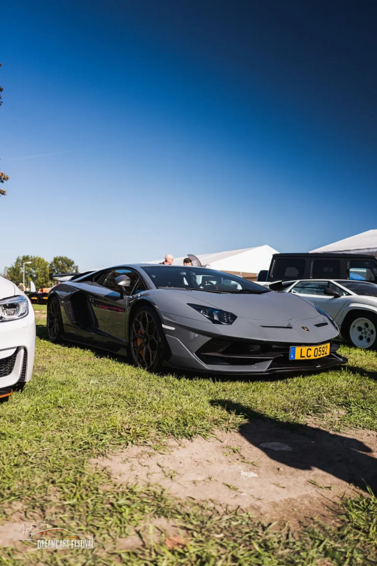 Voitures exposées au Dream Car Festival au Luxembourg