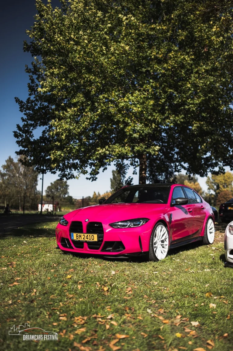 Voitures exposées au Dream Car Festival au Luxembourg