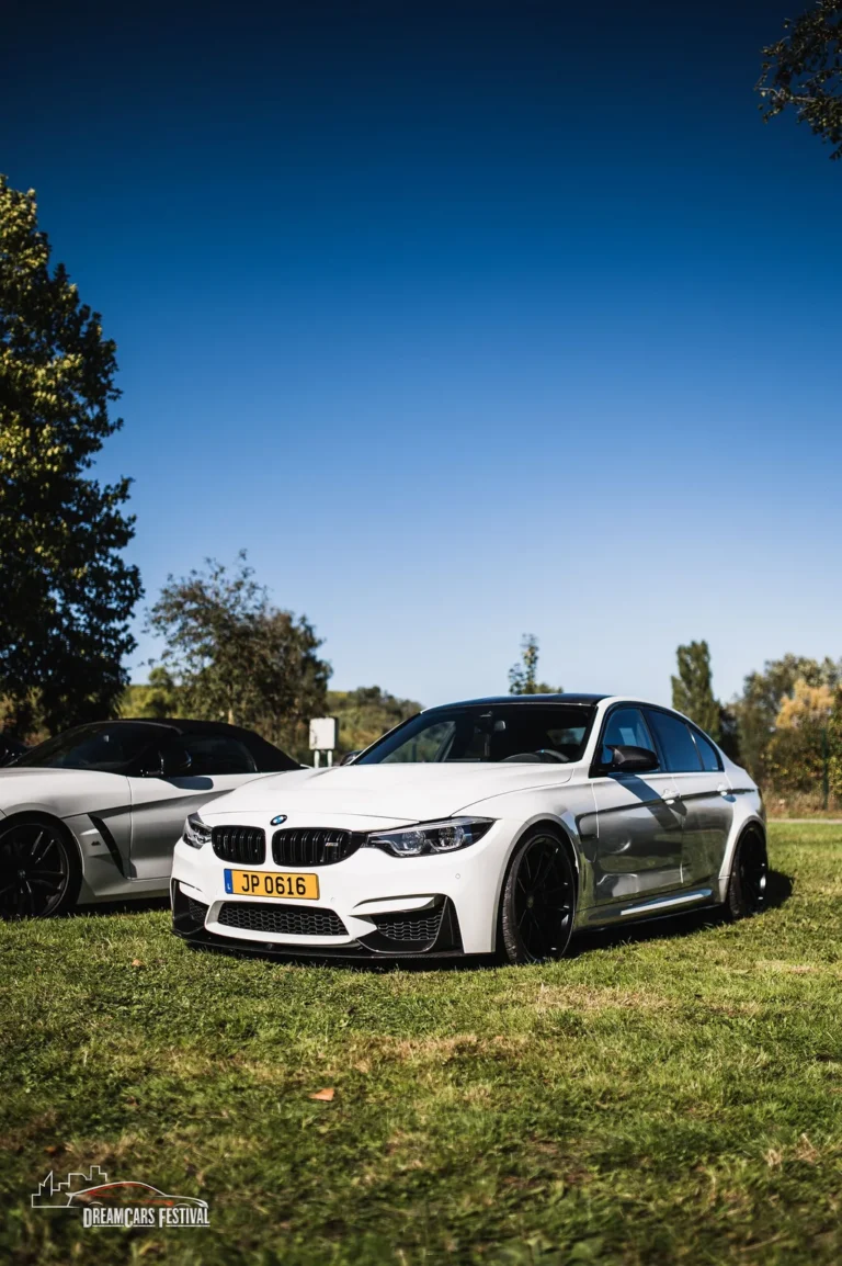 Voitures exposées au Dream Car Festival au Luxembourg