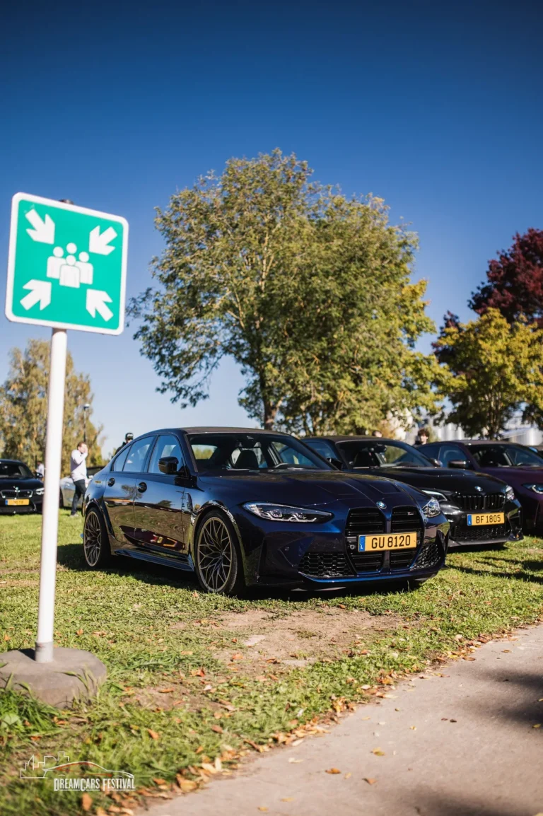 Voitures exposées au Dream Car Festival au Luxembourg