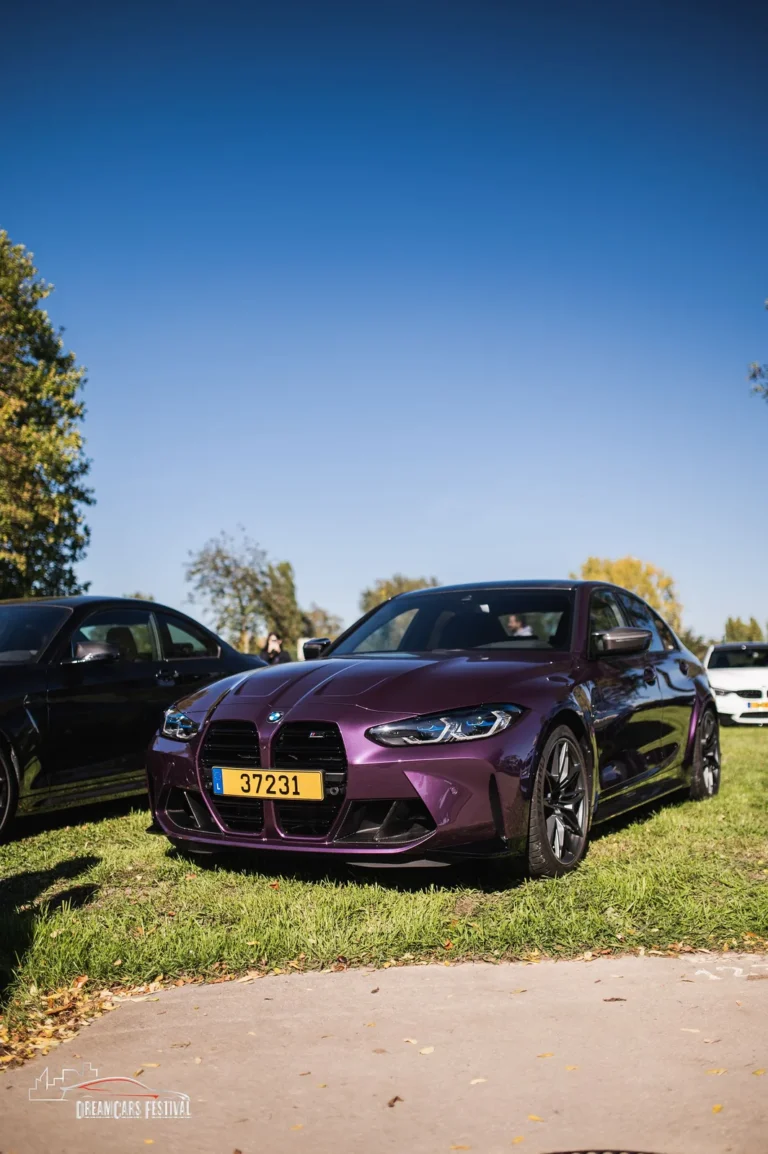 Voitures exposées au Dream Car Festival au Luxembourg