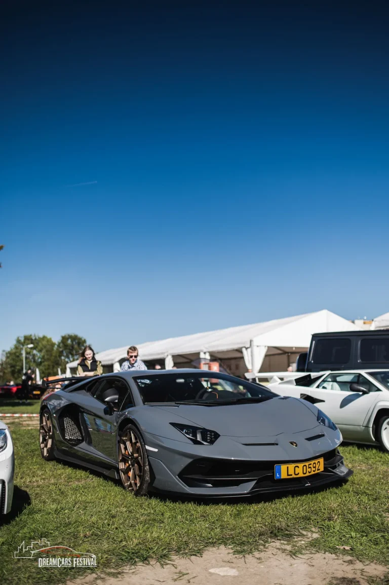 Voitures exposées au Dream Car Festival au Luxembourg