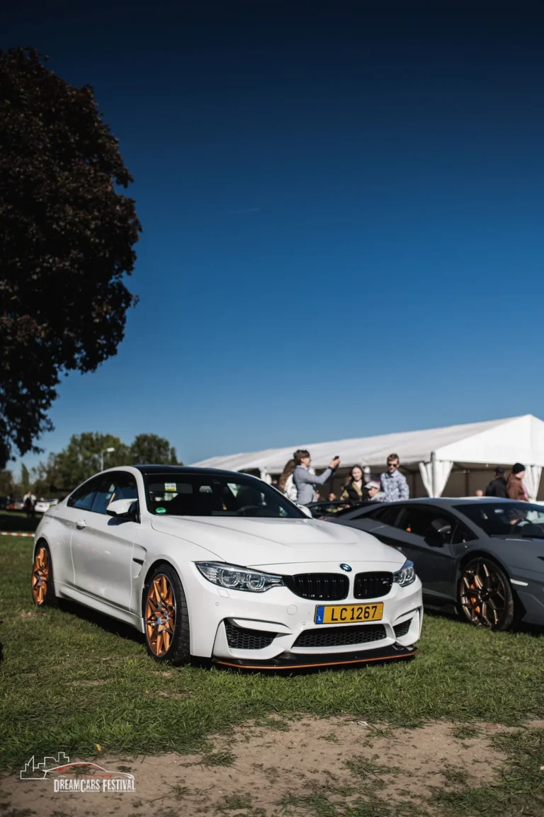 Voitures exposées au Dream Car Festival au Luxembourg