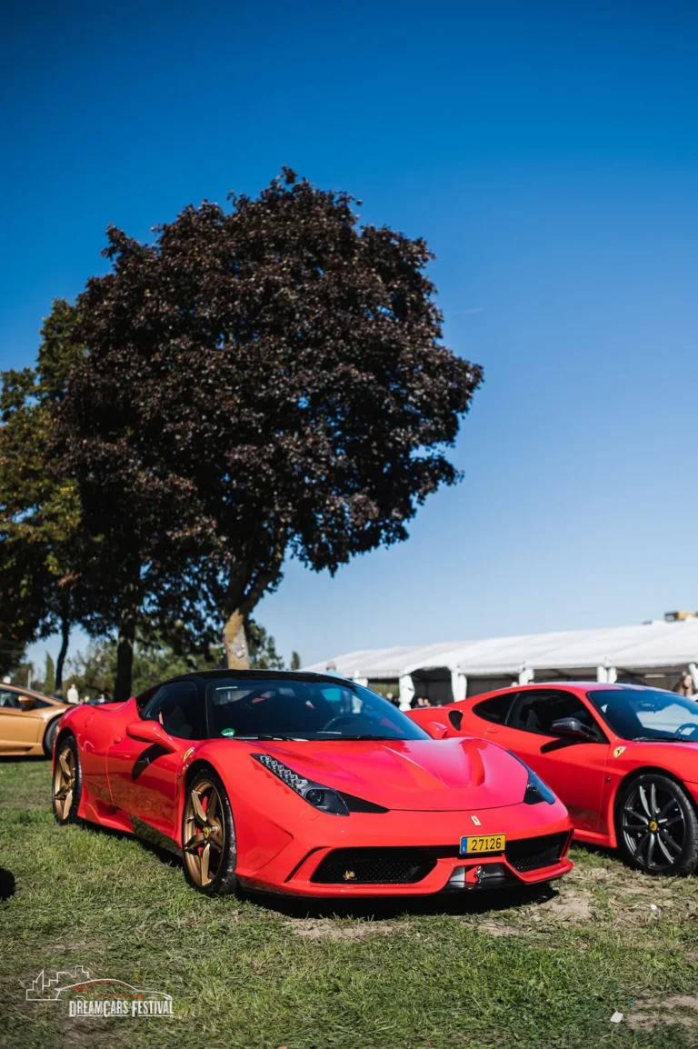 Voitures exposées au Dream Car Festival au Luxembourg
