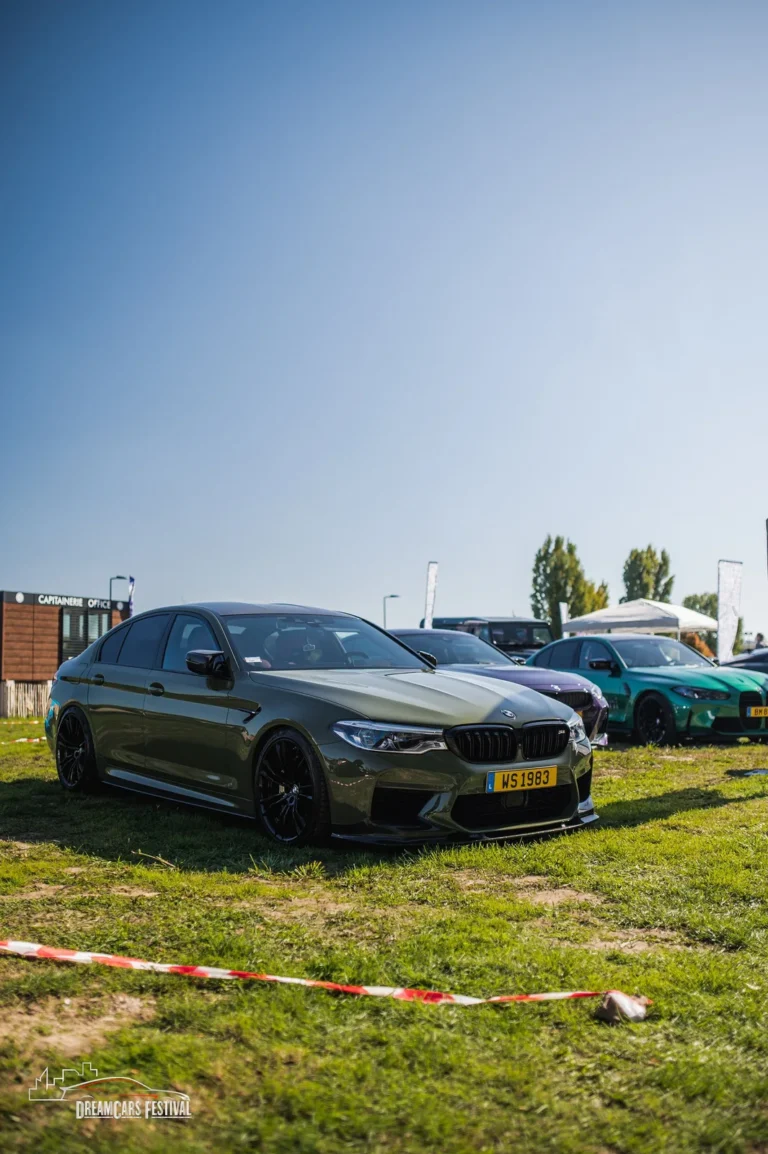 Voitures exposées au Dream Car Festival au Luxembourg