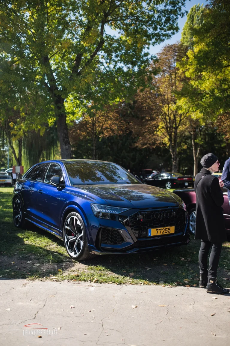 Voitures exposées au Dream Car Festival au Luxembourg
