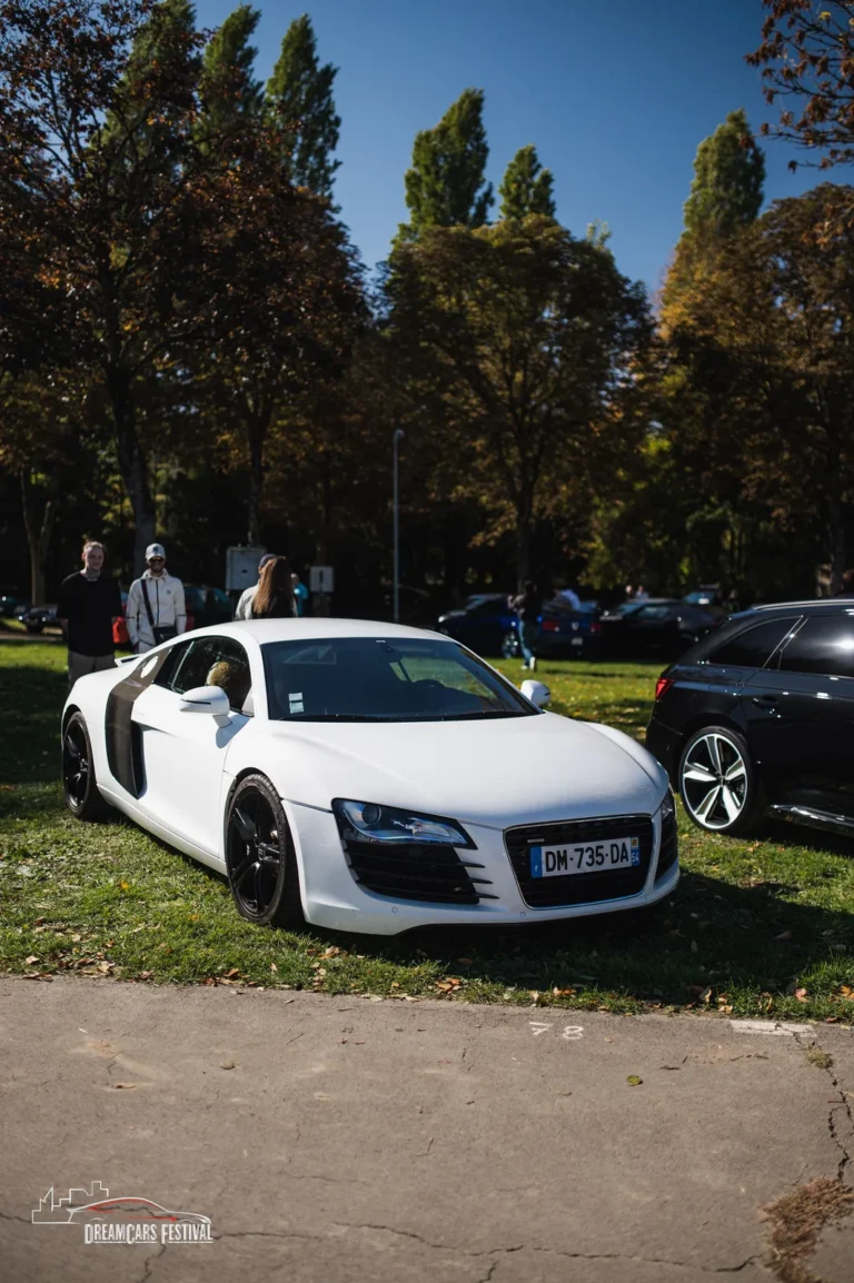 Voitures exposées au Dream Car Festival au Luxembourg