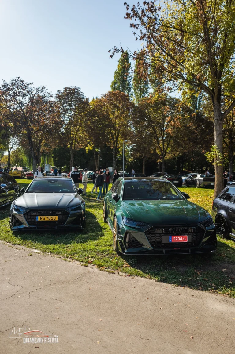 Voitures exposées au Dream Car Festival au Luxembourg
