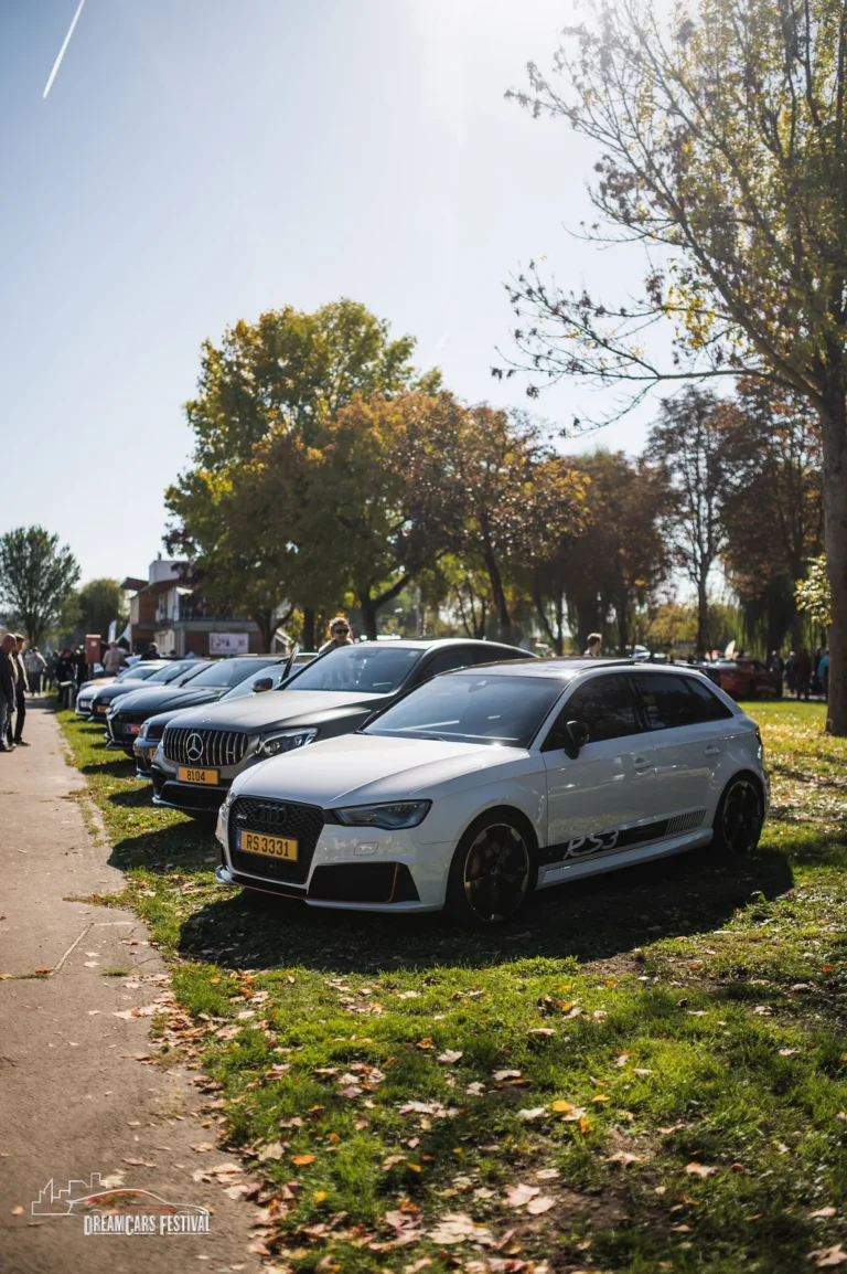 Voitures exposées au Dream Car Festival au Luxembourg