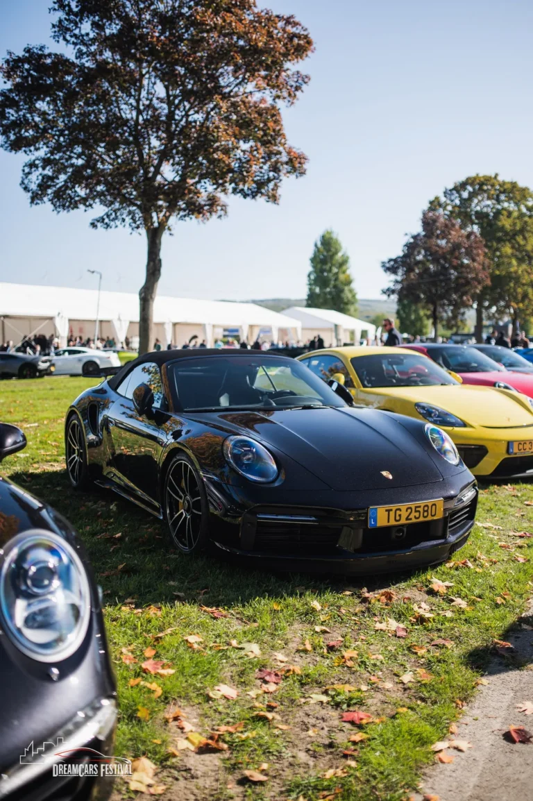 Voitures exposées au Dream Car Festival au Luxembourg