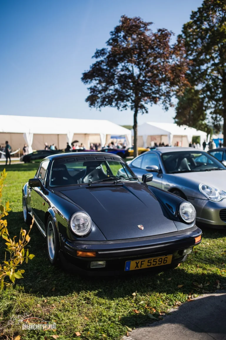 Voitures exposées au Dream Car Festival au Luxembourg
