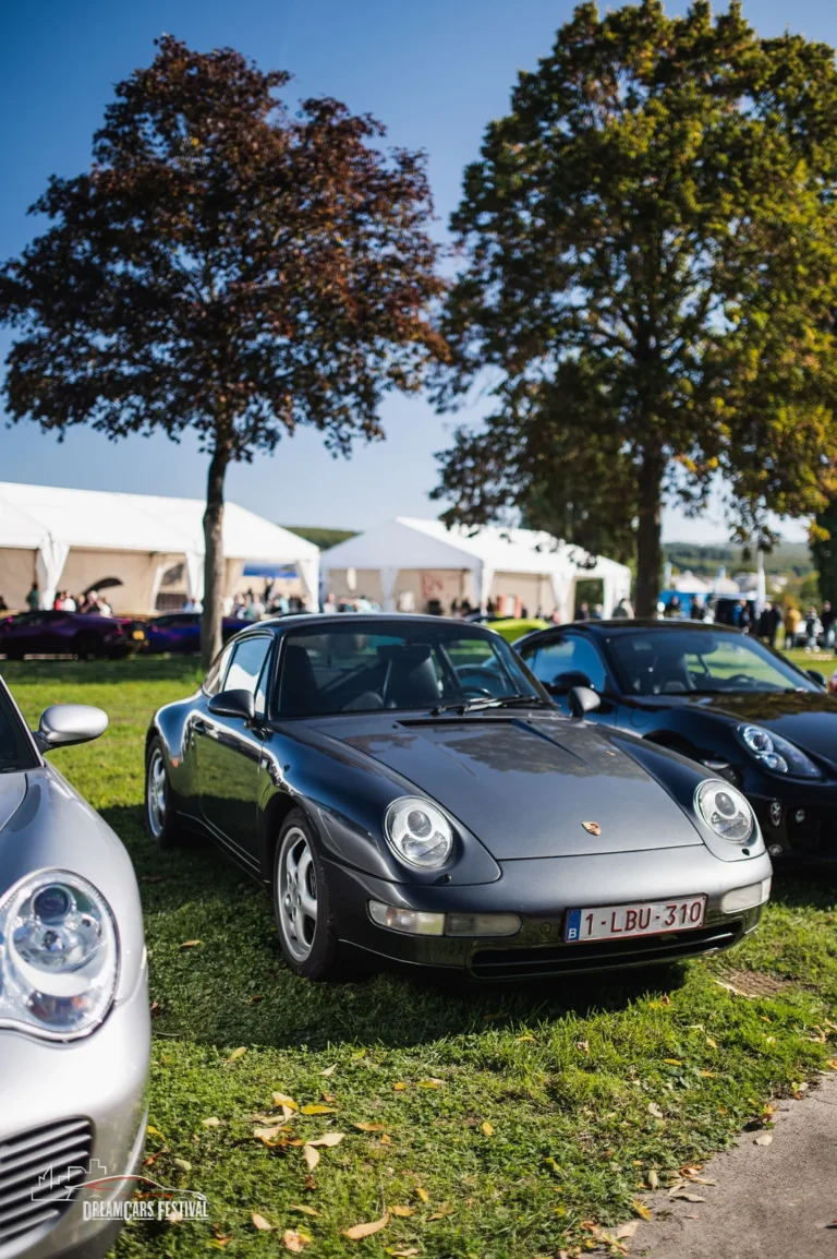 Voitures exposées au Dream Car Festival au Luxembourg