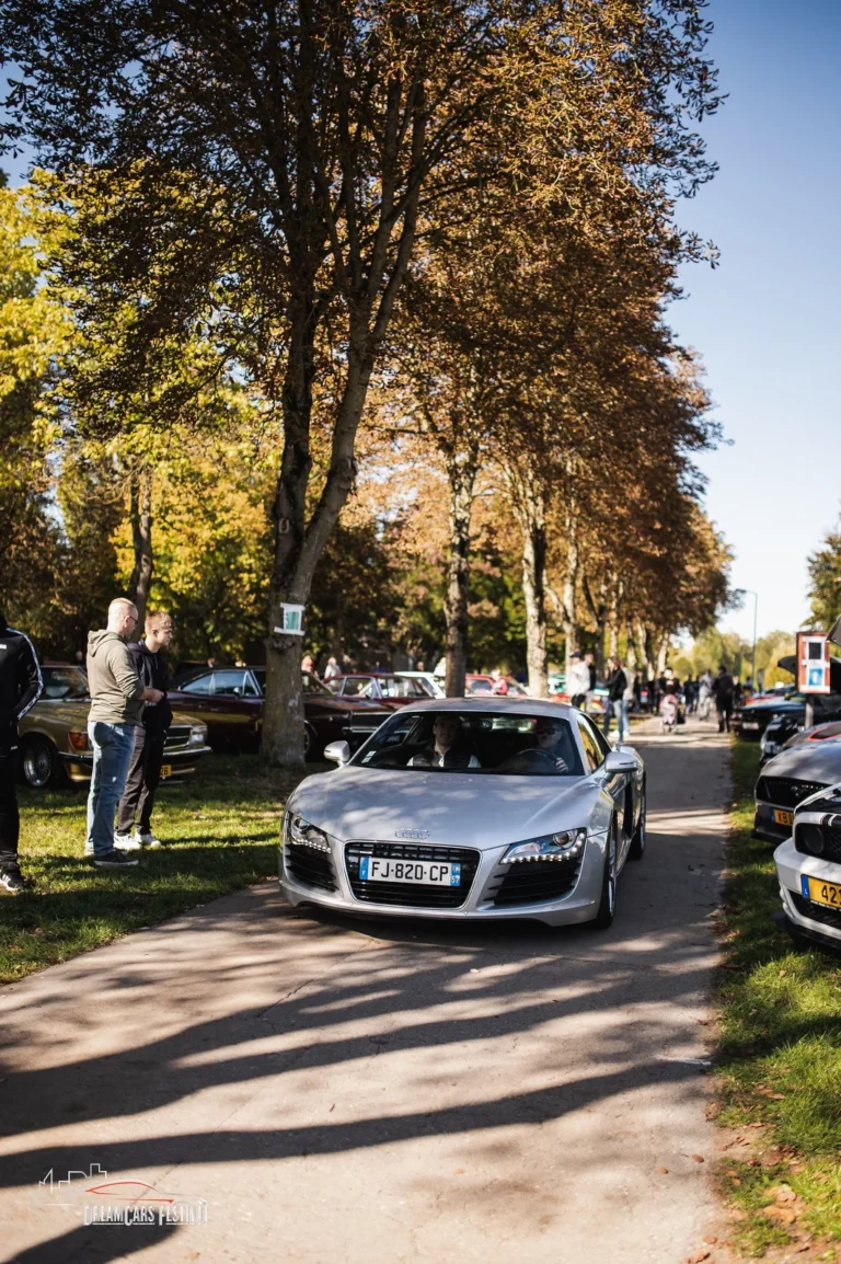 Voitures exposées au Dream Car Festival au Luxembourg