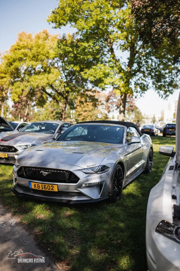 Voitures exposées au Dream Car Festival au Luxembourg