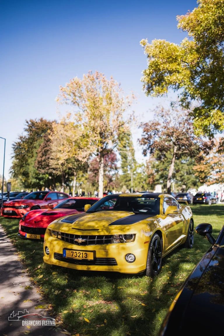 Voitures exposées au Dream Car Festival au Luxembourg