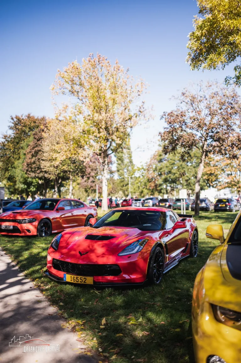 Voitures exposées au Dream Car Festival au Luxembourg