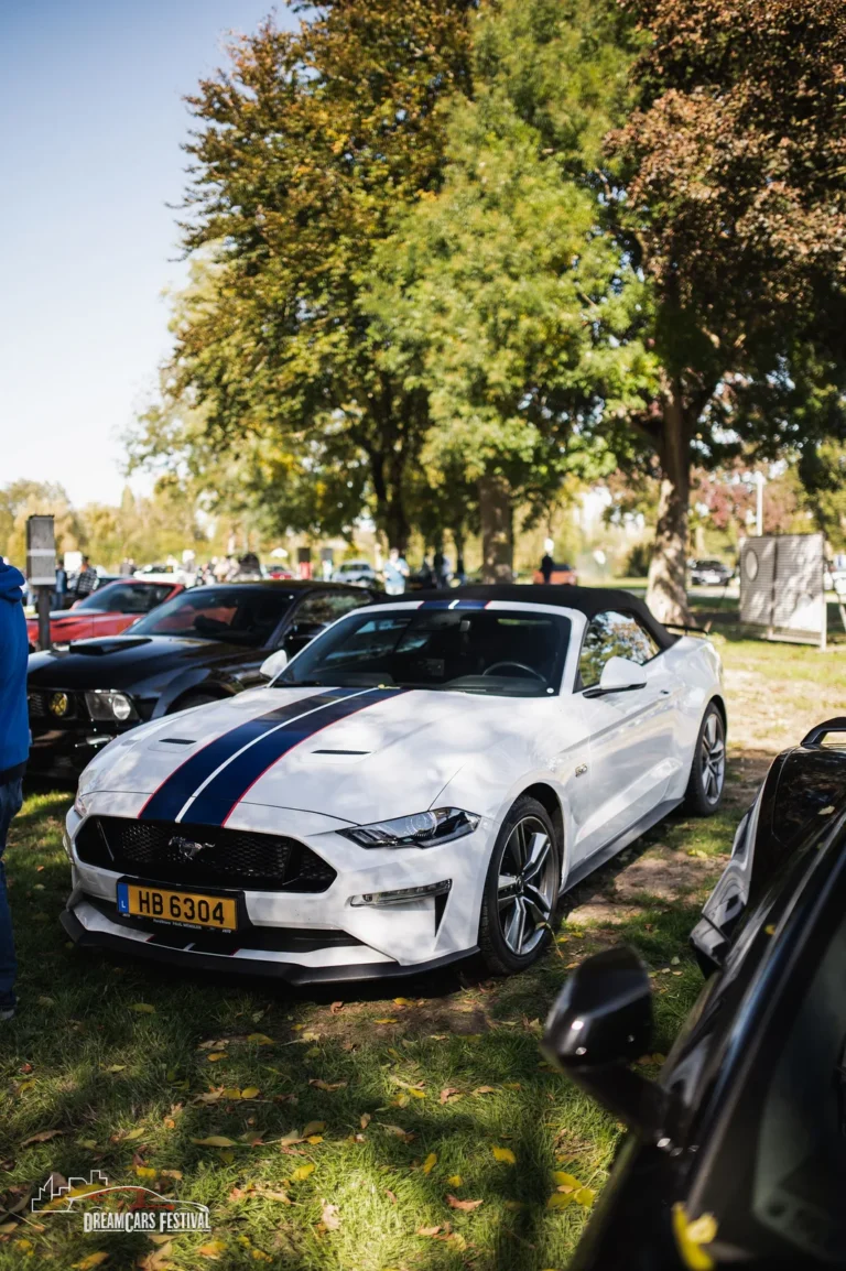 Voitures exposées au Dream Car Festival au Luxembourg