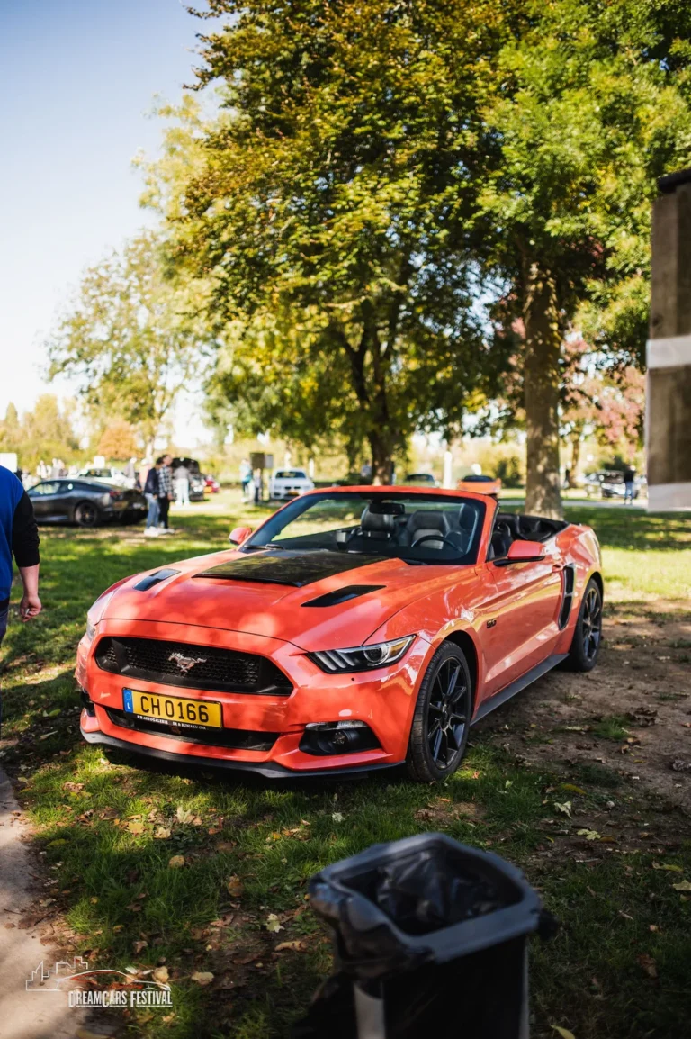 Voitures exposées au Dream Car Festival au Luxembourg