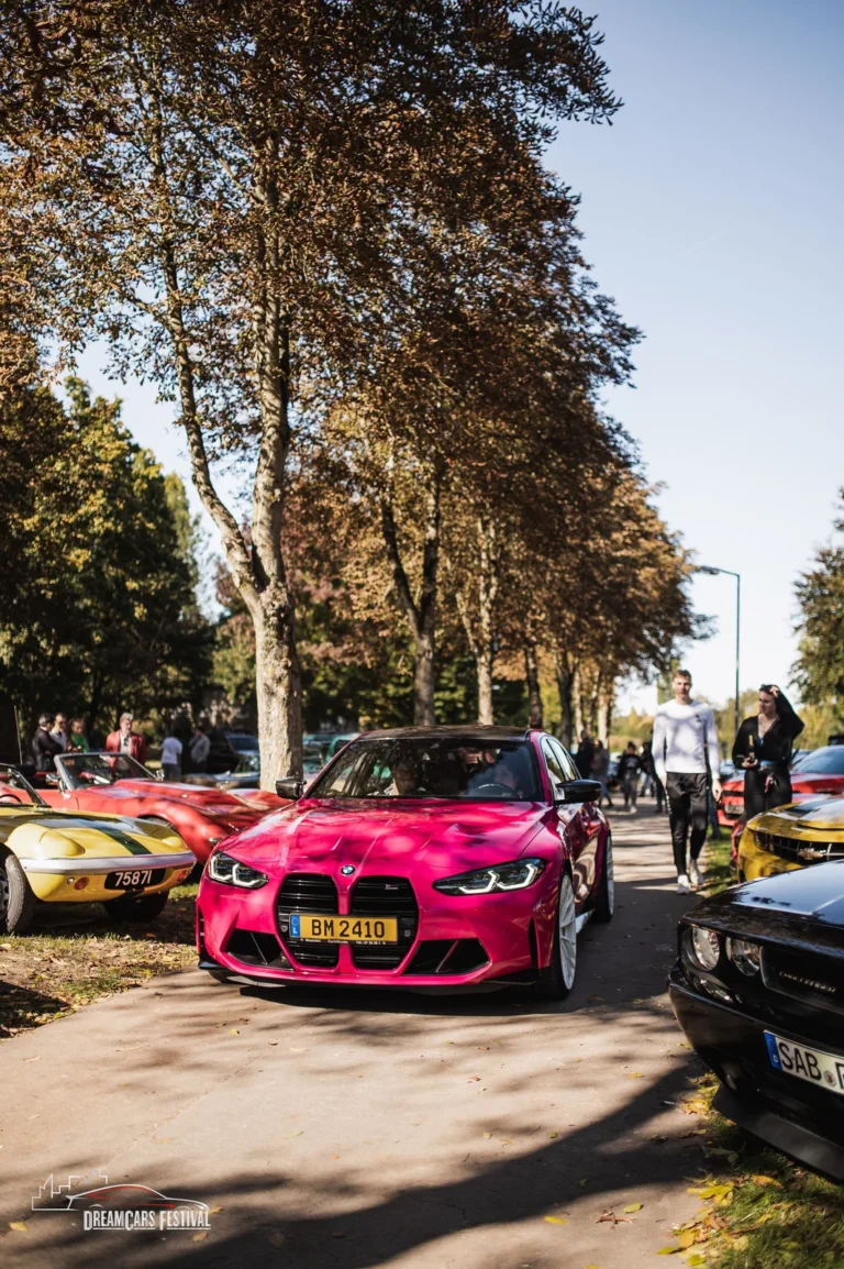 Voitures exposées au Dream Car Festival au Luxembourg