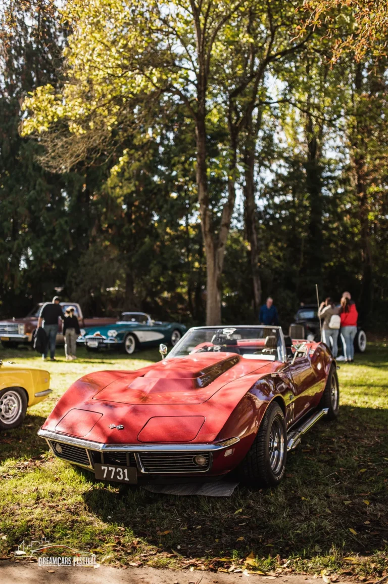 Voitures exposées au Dream Car Festival au Luxembourg