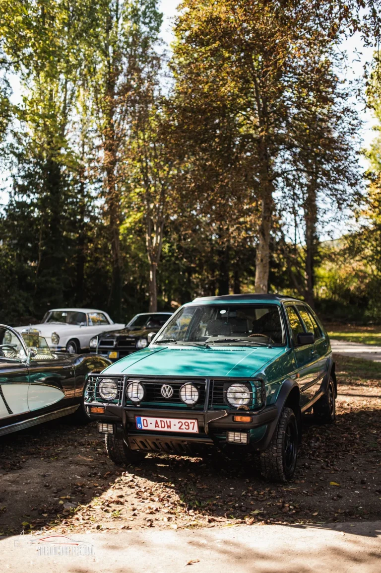 Voitures exposées au Dream Car Festival au Luxembourg