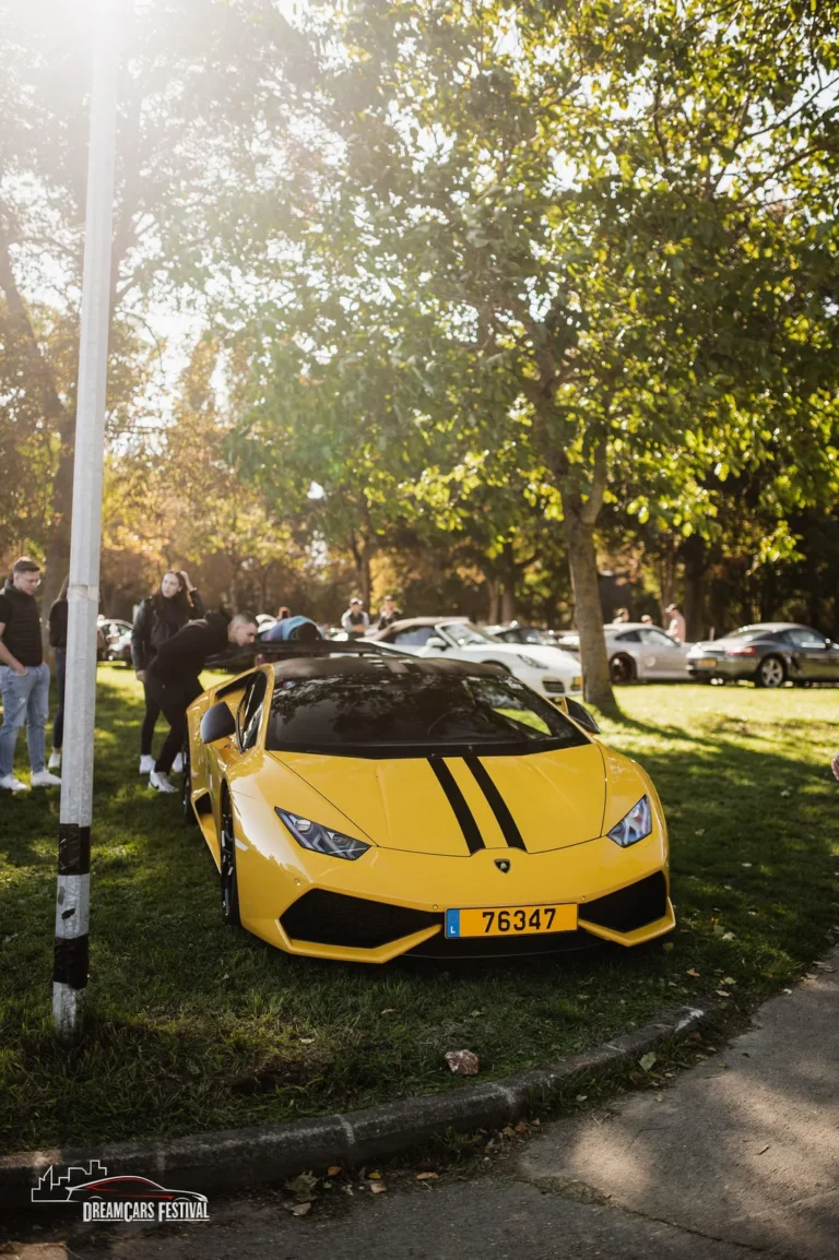 Voitures exposées au Dream Car Festival au Luxembourg