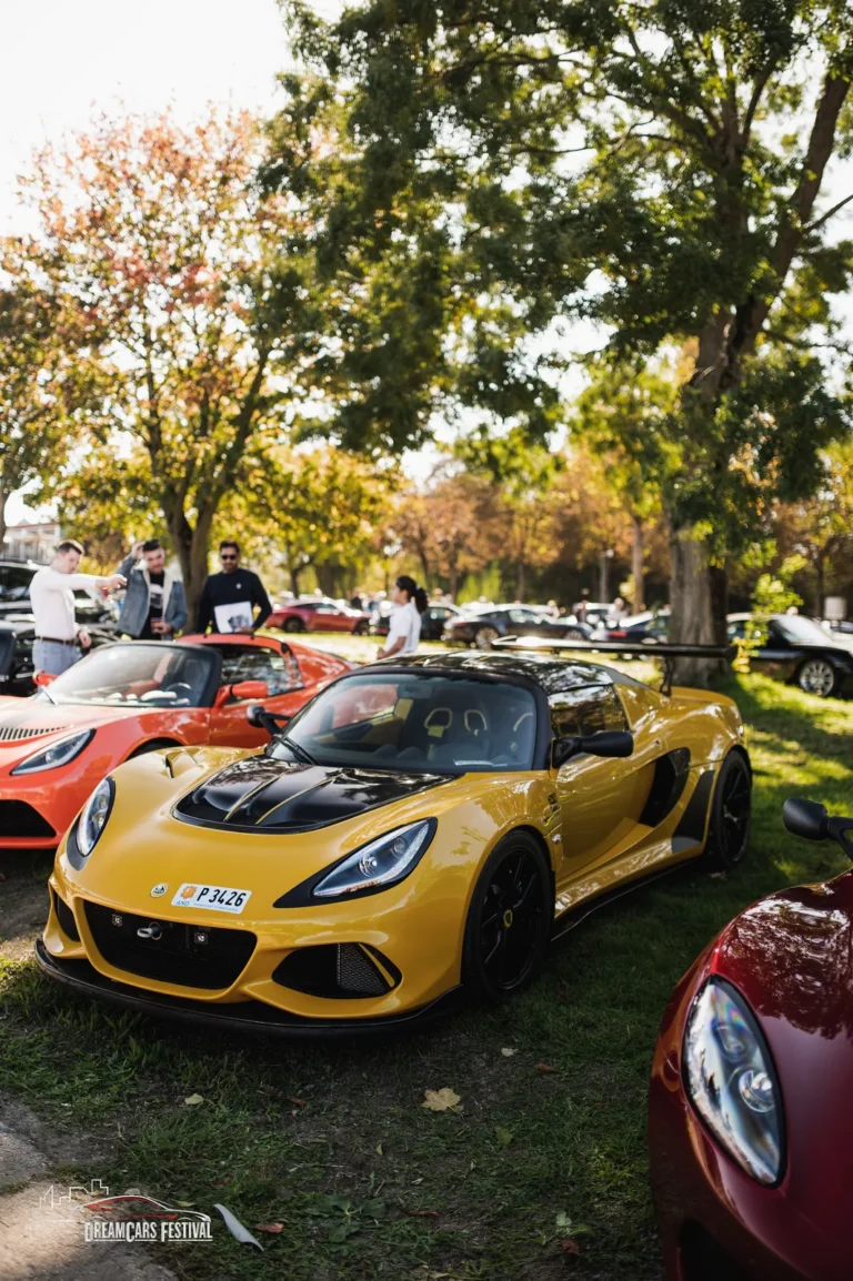 Voitures exposées au Dream Car Festival au Luxembourg