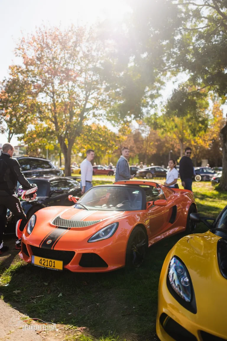 Voitures exposées au Dream Car Festival au Luxembourg