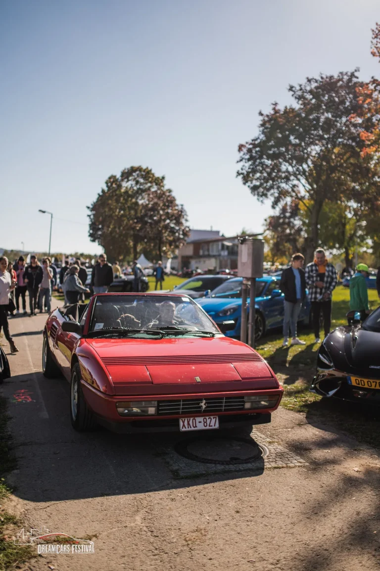 Voitures exposées au Dream Car Festival au Luxembourg
