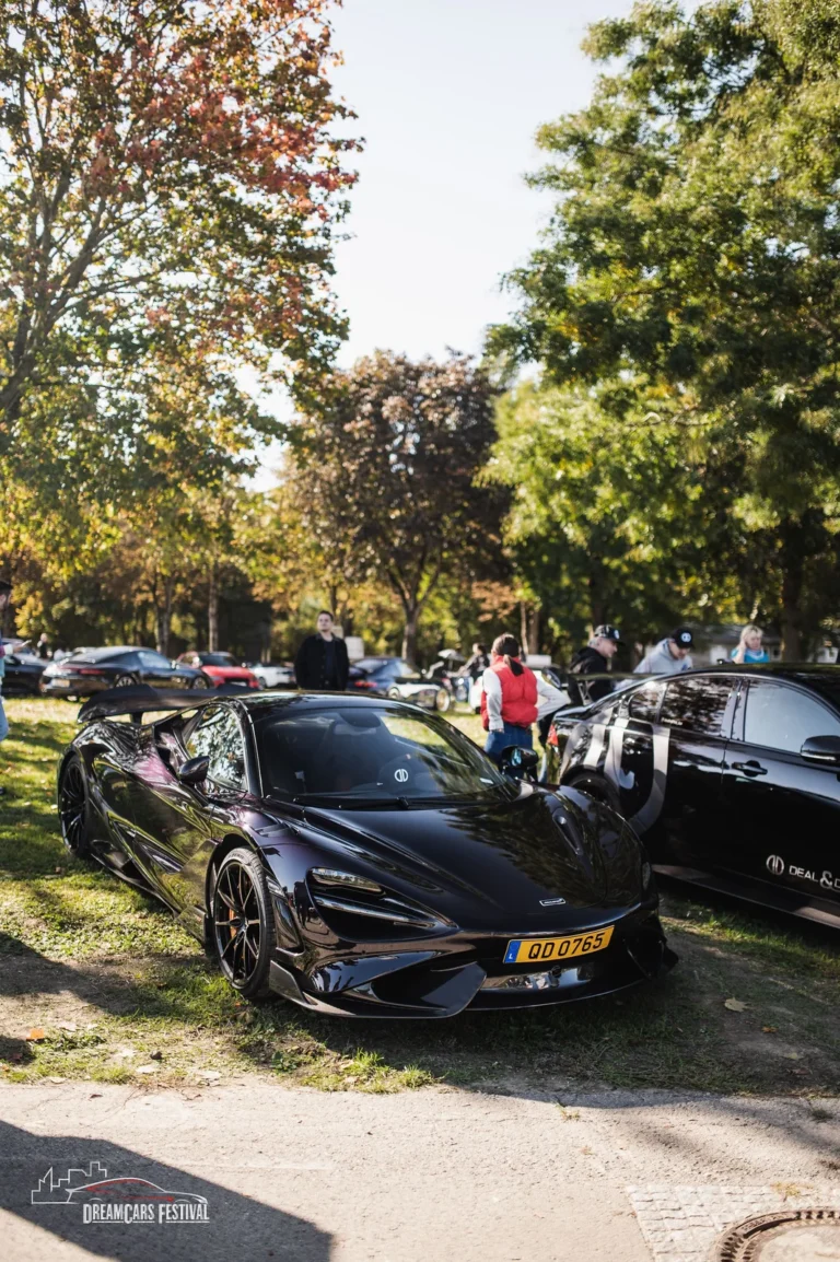 Voitures exposées au Dream Car Festival au Luxembourg
