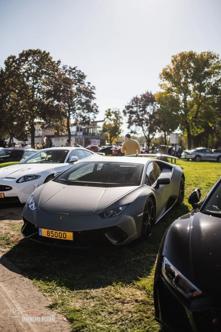 Voitures exposées au Dream Car Festival au Luxembourg