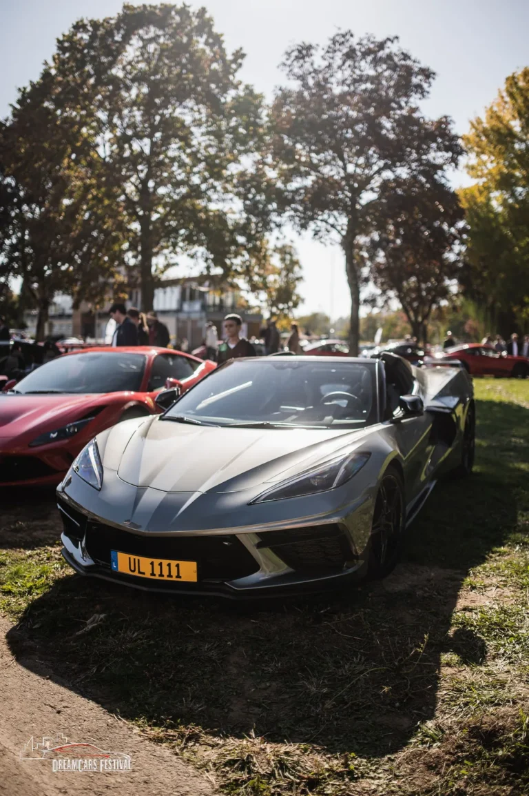 Voitures exposées au Dream Car Festival au Luxembourg