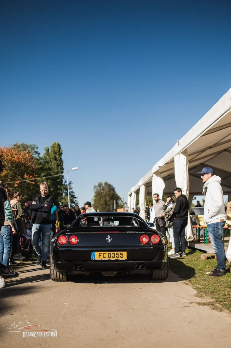 Voitures exposées au Dream Car Festival au Luxembourg
