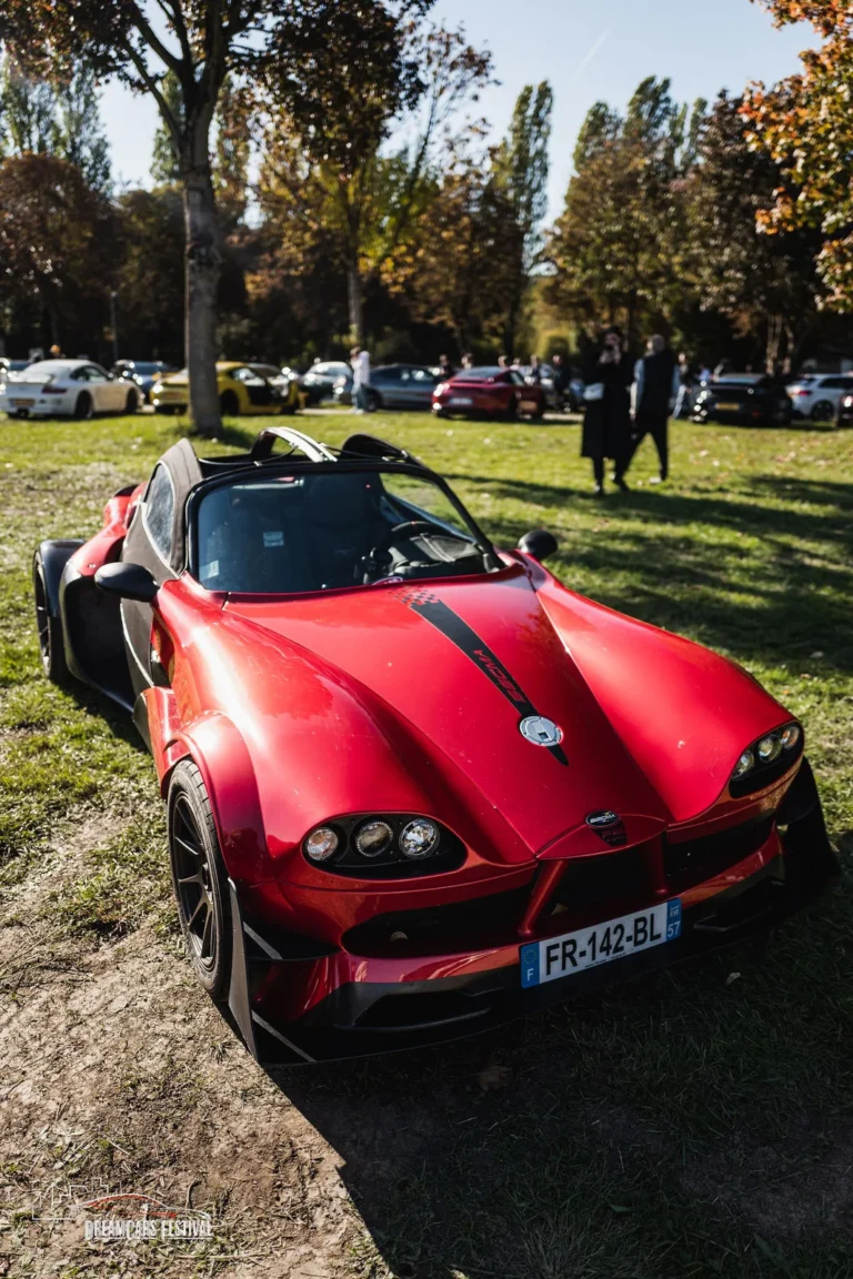 Voitures exposées au Dream Car Festival au Luxembourg